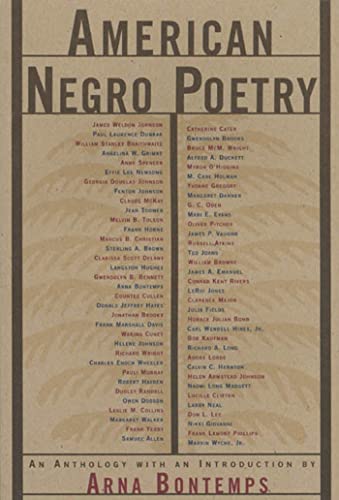 American Negro Poetry
