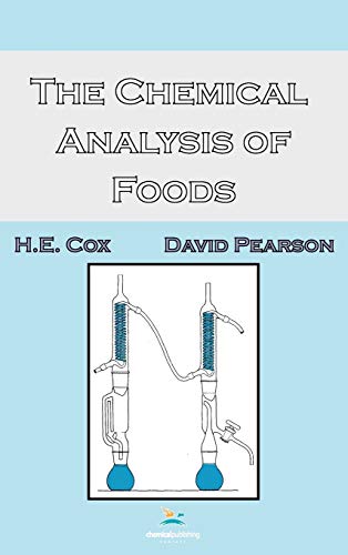 The Chemical Analysis of Foods