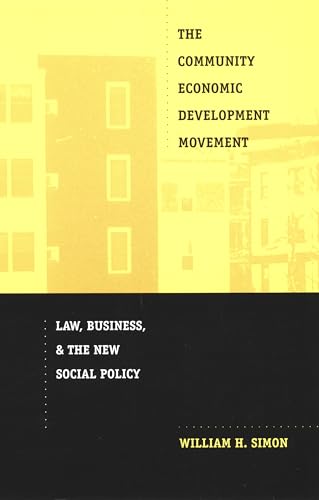 The Community Economic Development Movement