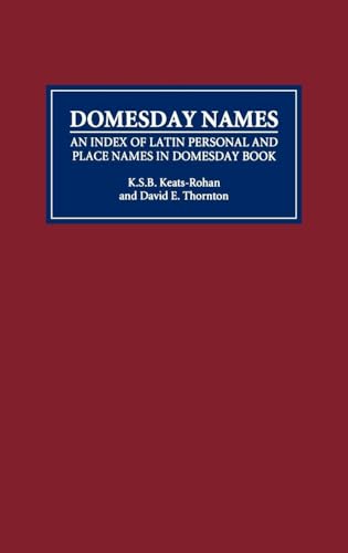 Domesday Names