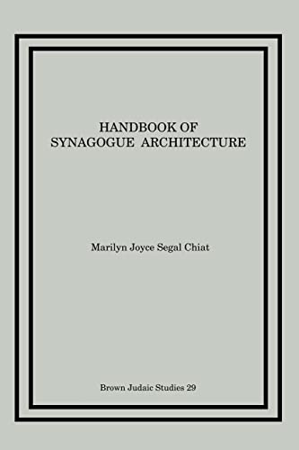 Handbook of Synagogue Architecture