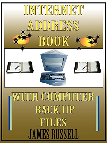 Internet Address Book with Computer Back Up Files