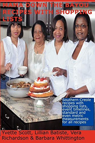 Mama Down the Bayou Recipes with Shopping Lists