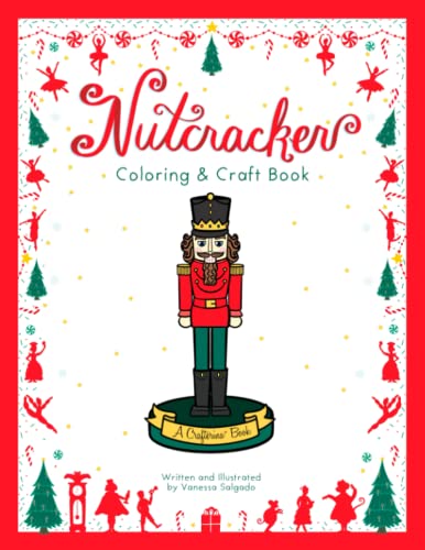 Nutcracker Coloring & Craft Book