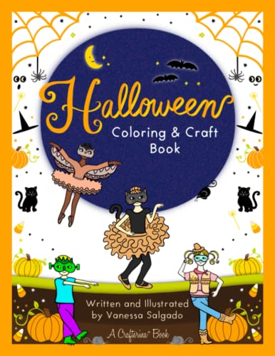 Halloween Coloring & Craft Book
