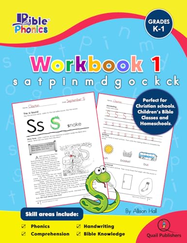 Bible Phonics Workbook 1
