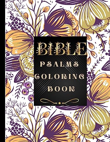 Bible Psalms Coloring Book