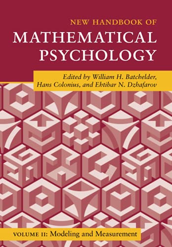 New Handbook of Mathematical Psychology