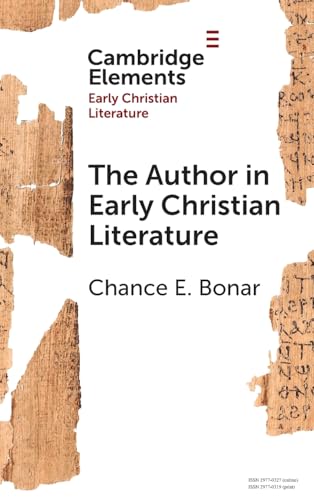 The Author in Early Christian Literature