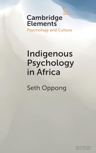 Indigenous Psychology in Africa