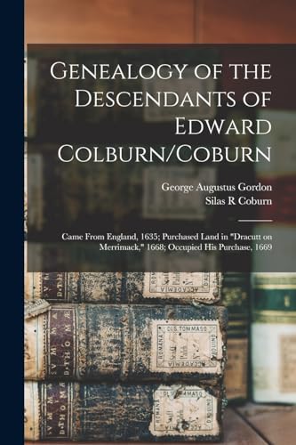 Genealogy of the Descendants of Edward Colburn/Coburn