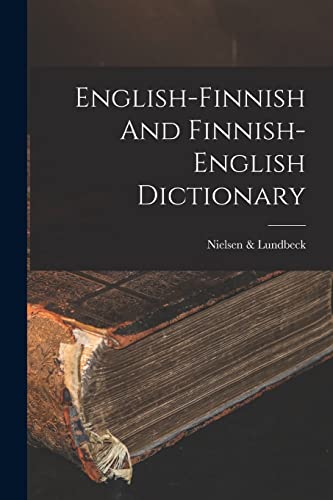 English-finnish And Finnish-english Dictionary