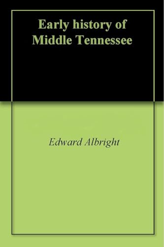 Early History of Middle Tennessee