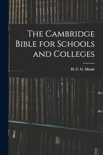 The Cambridge Bible for Schools and Colleges