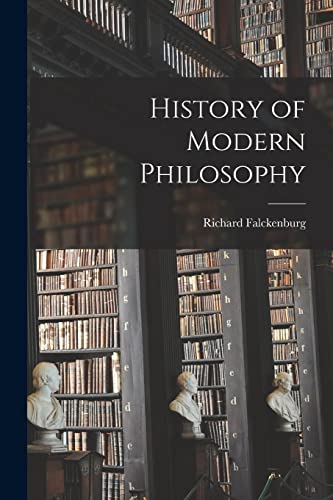 History of Modern Philosophy