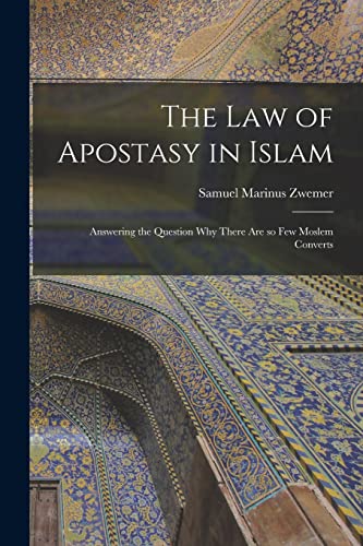 The law of Apostasy in Islam