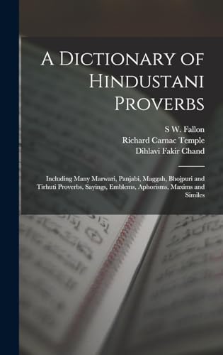 A Dictionary of Hindustani Proverbs