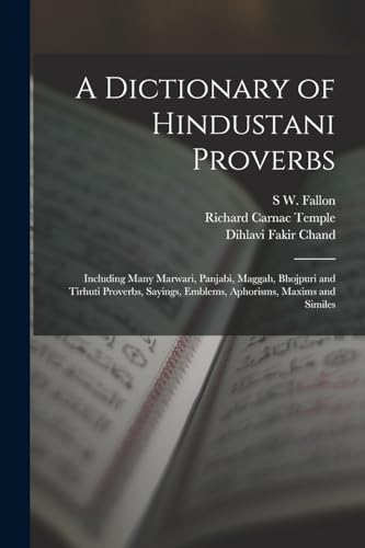 A Dictionary of Hindustani Proverbs