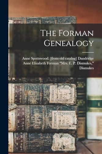 The Forman Genealogy