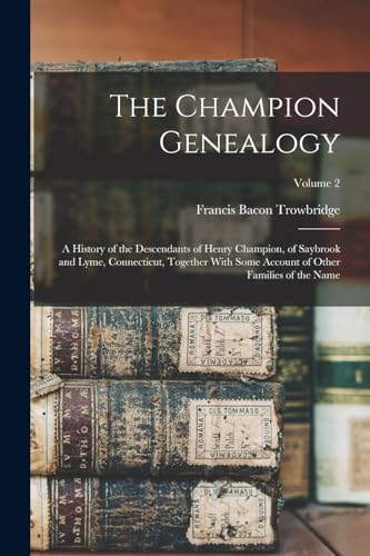 The Champion Genealogy