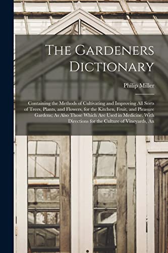 The Gardeners Dictionary