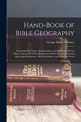 Hand-Book of Bible Geography