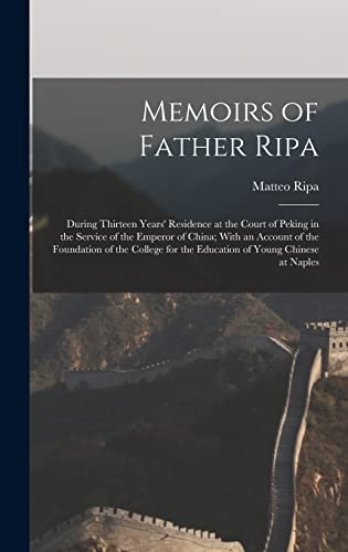 Memoirs of Father Ripa