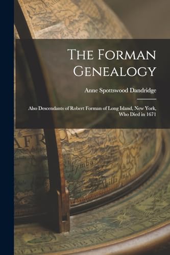 The Forman Genealogy