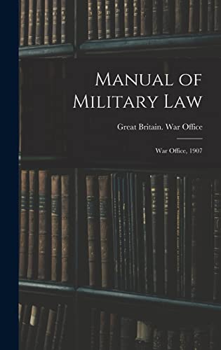 Manual of Military Law