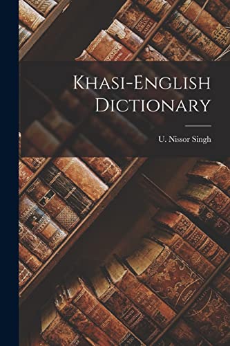Khasi-English Dictionary