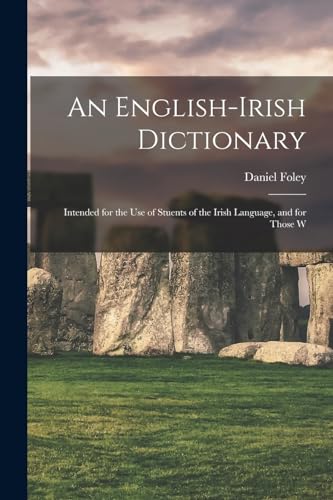 An English-Irish Dictionary