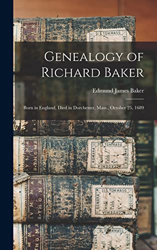 Genealogy of Richard Baker