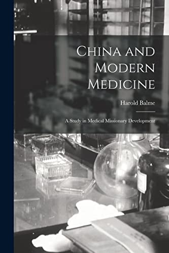 China and Modern Medicine