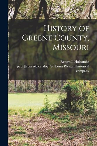 History of Greene County, Missouri