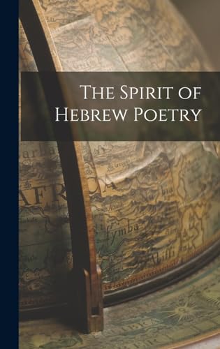 The Spirit of Hebrew Poetry