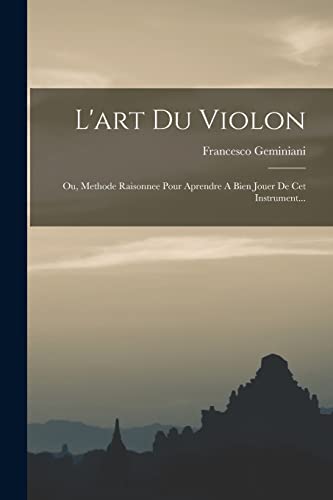 L'art Du Violon