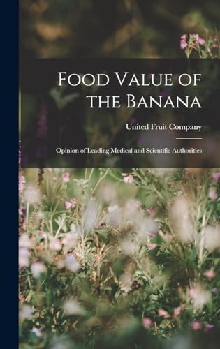 Food Value of the Banana