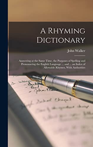 A Rhyming Dictionary