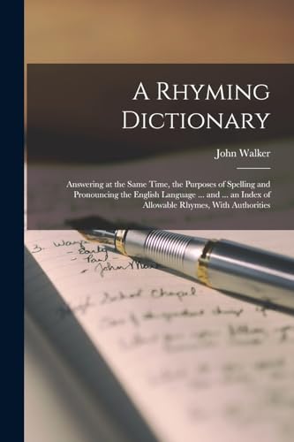 A Rhyming Dictionary