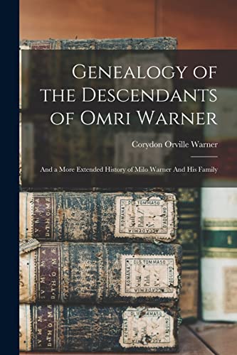 Genealogy of the Descendants of Omri Warner