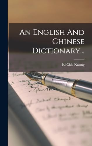 An English And Chinese Dictionary...