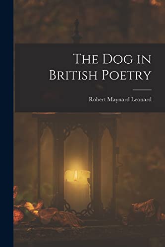 The Dog in British Poetry