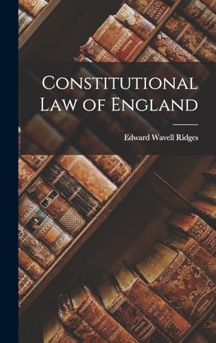 Constitutional Law of England