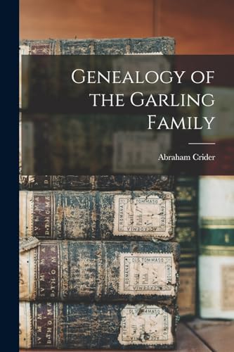 Genealogy of the Garling Family