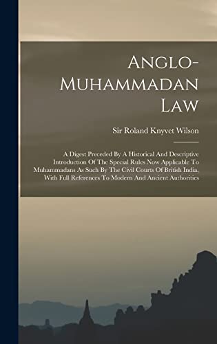 Anglo-muhammadan Law