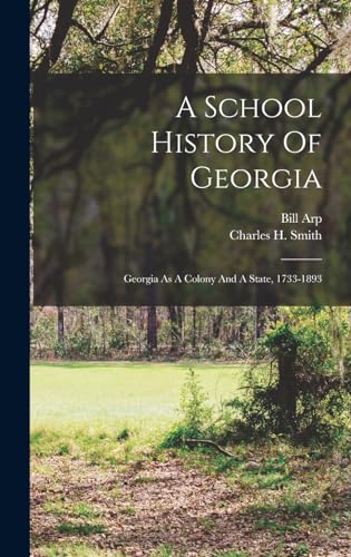 A School History Of Georgia