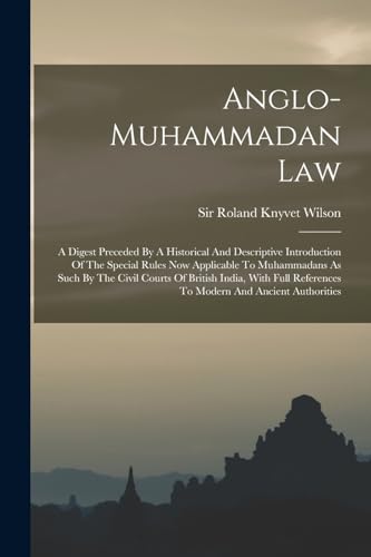 Anglo-muhammadan Law