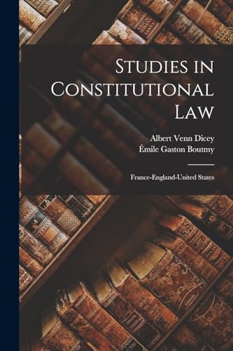 Studies in Constitutional Law