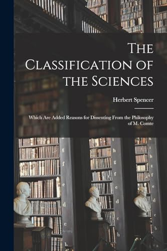 The Classification of the Sciences
