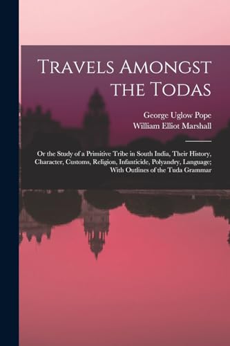 Travels Amongst the Todas